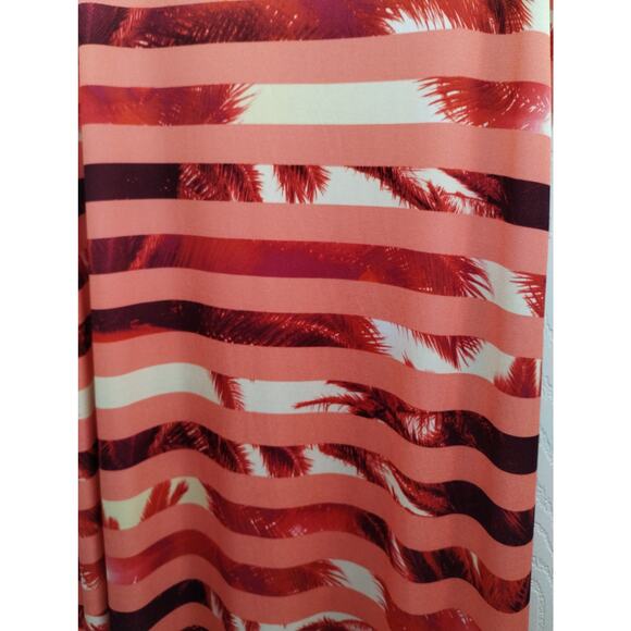 Lot of 2 Apt. 9 Women's Size Large Palm Tree Striped Sleeveless Maxi Dresses - Picture 7 of 9